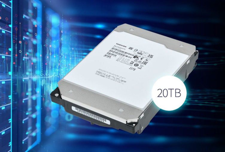 I nuovi HDD da 20 TB di Toshiba ricevono la certificazione controller Adaptec® SmartRAID di Microchip